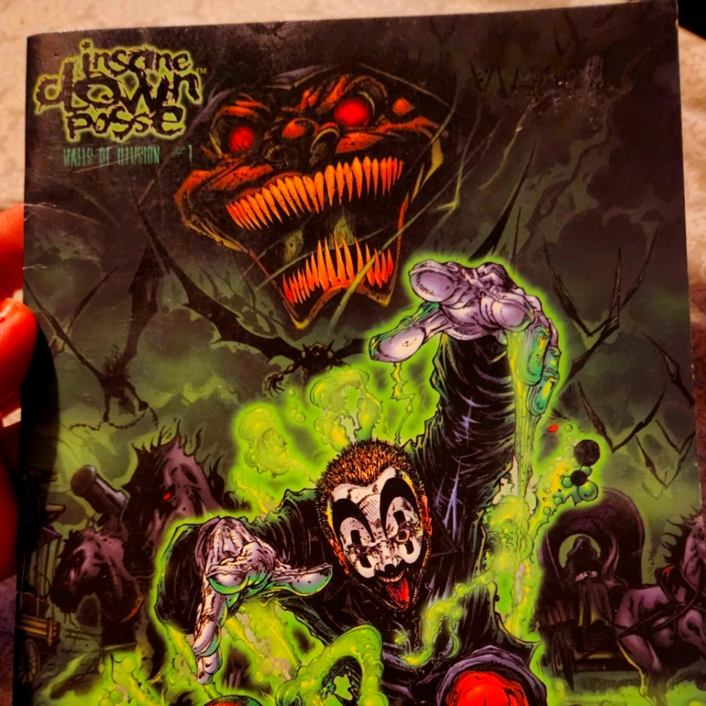 Chaos comics Insane Clown posse halls of illusions vintage y2k comic..